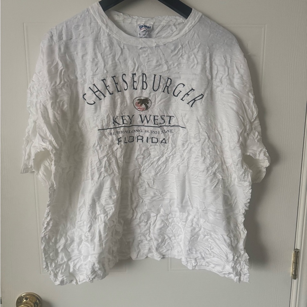 Gildan White Heavy Cotton T shirt 2 XL